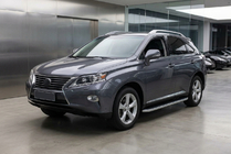 Lexus RX 2009-2015 Seitenschweller Tayga Grey (2 Stk, Aluminium) Foto 1