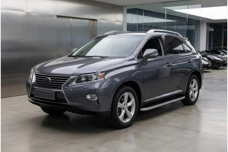 Lexus RX 2009-2015 Seitenschweller Tayga Grey (2 Stk, Aluminium) Image