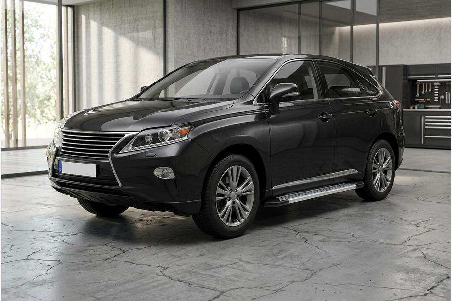 Lexus RX 2009-2015 Seitenschweller New Vision Grey (2 Stk, Aluminium) Image