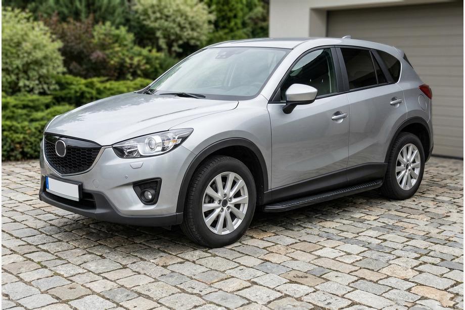 Mazda CX-5 2012-2017 Seitenschweller Tayga Black (2 Stk., Aluminium) Image