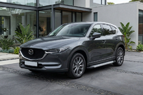 Mazda CX-5 2017–2025 Seitenschweller New Vision Grey (2 Stk., Aluminium) Foto 1