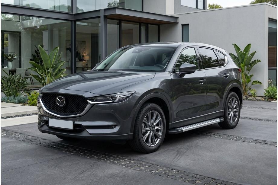 Mazda CX-5 2017–2025 Seitenschweller New Vision Grey (2 Stk., Aluminium) Image