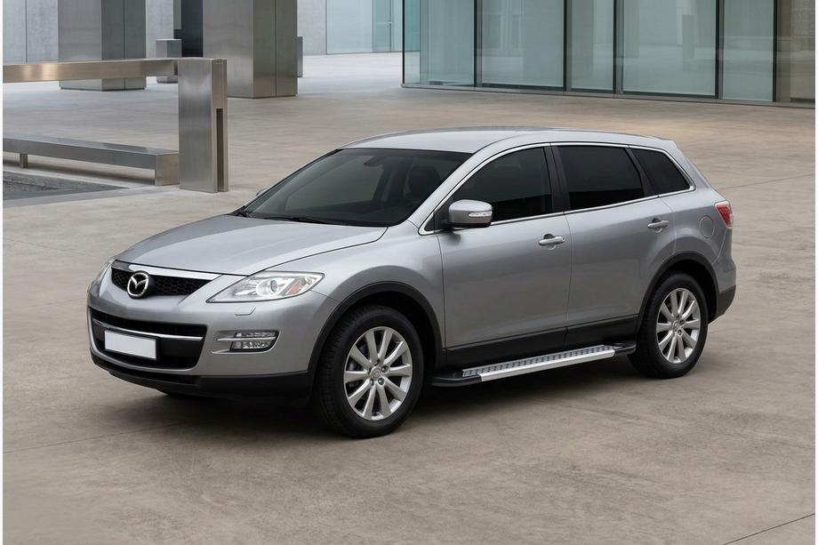 Mazda CX-9 2007-2016 Seitenschweller New Vision Grey (2 Stk., Aluminium) Image