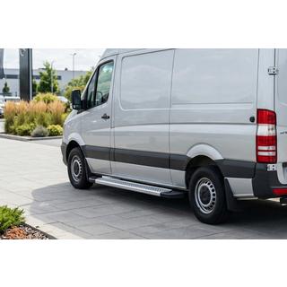 Seitenschweller New Vision Grey (2 Stk., Aluminium) Mercedes Sprinter W906 2006–2018 Foto 1