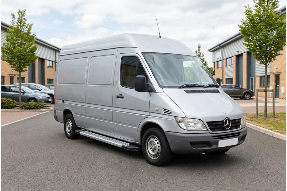 Mercedes Sprinter W901/902/903/904/905 1995–2006 Seitenschweller New Vision Grey (2 Stk., Aluminium) Image