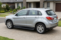 Mitsubishi ASX 2010-2023 Seitenschweller Tayga Black (2 Stk., Aluminium) Foto 1
