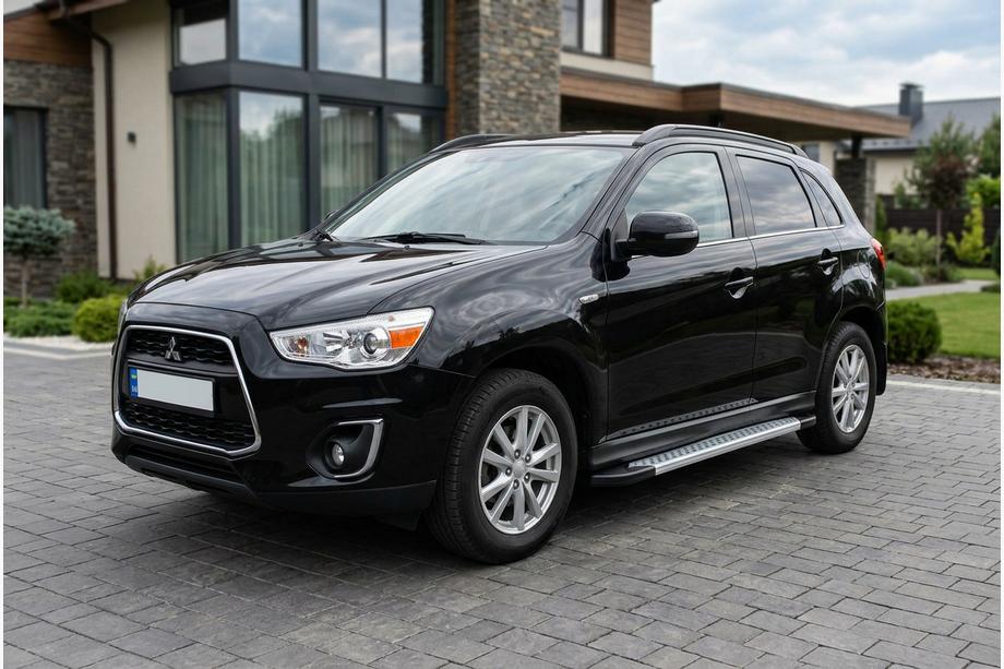 Mitsubishi ASX 2010-2023 Seitenschweller New Vision Grey (2 Stk., Aluminium) Image