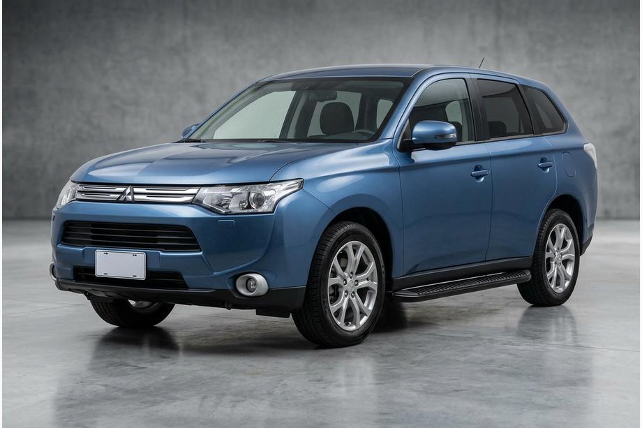 Mitsubishi Outlander 2012-2021 Seitenschweller Tayga Black (2 Stk., Aluminium) Image