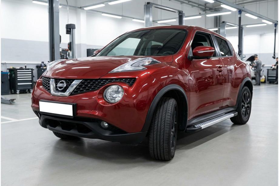 Nissan Juke 2010-2019 Seitenschweller New Vision Grey (2 Stk., Aluminium) Image