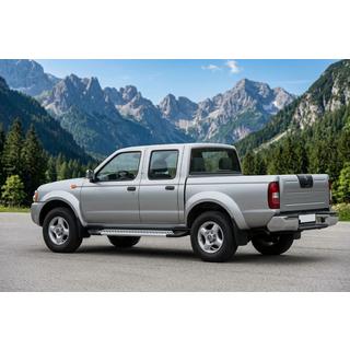 Seitenschweller New Vision Grey (2 Stk., Aluminium) Nissan NP300 1999-2015 Foto 1
