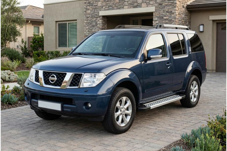 Nissan Pathfinder R51 2005-2014 Seitenschweller New Vision Grey (2 Stk., Aluminium) Foto 1
