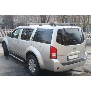 Trittbretter BlackLine (2 Stk., Alu) Nissan Pathfinder R51 2005-2014 Foto 3