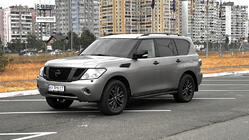 Nissan Patrol Y62 2010-2024 Seitenschweller New Vision Grey (2 Stk., Aluminium) Foto 9