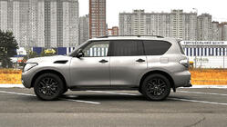 Nissan Patrol Y62 2010-2024 Seitenschweller New Vision Grey (2 Stk., Aluminium) Foto 10