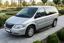 Chrysler Voyager 2001-2007 Trittbretter Bosphorus Grey (2 Stk., Aluminium) Foto 1