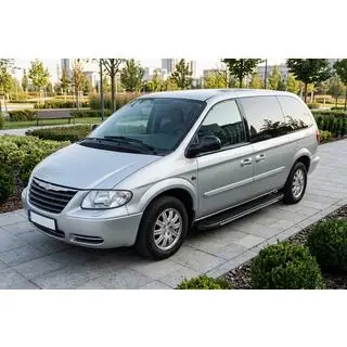 Trittbretter Bosphorus Grey (2 Stk., Aluminium) Chrysler Voyager 2001-2007 Foto 1