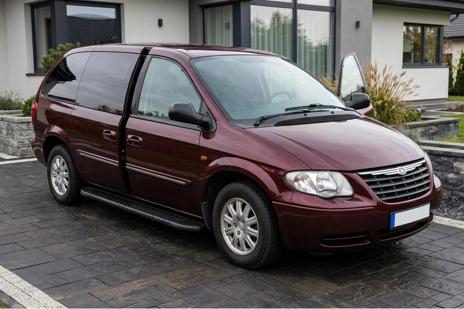 Chrysler Voyager 2001-2007 Seitenschweller Bosphorus Black (2 Stk., Aluminium) Image