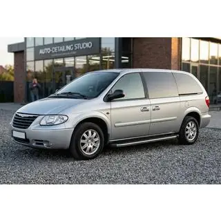 Seitenschweller BlackLine (2 Stk., Aluminium) Chrysler Voyager 2001-2007 Foto 1