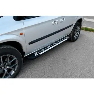 Seitenschweller Sunrise (2 Stk., Aluminium) Chrysler Voyager 2001-2007 Foto 1