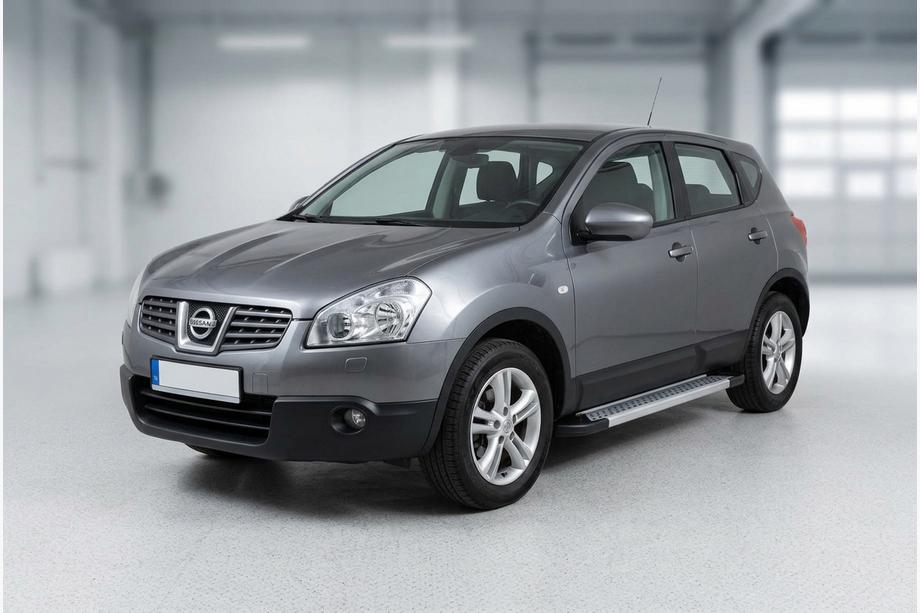 Nissan Qashqai 2007-2010 Seitenschweller New Vision Grey (2 Stk., Aluminium) Image
