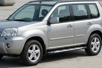 Nissan X-trail T30 2002-2007 Trittbretter Sunrise (2 Stk., Alu) Foto 1