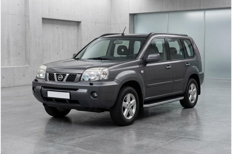 Nissan X-trail T30 2002-2007 Seitenschweller Tayga Grey (2 Stk., Alu) Image