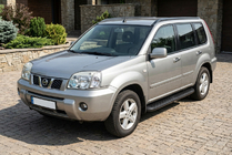 Nissan X-trail T30 2002-2007 Seitenschweller Tayga Black (2 Stk., Alu) Foto 1