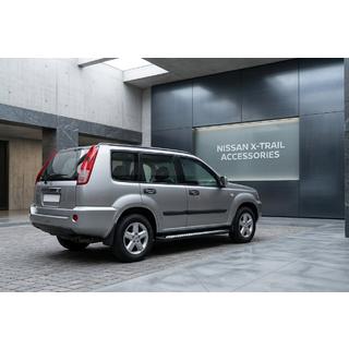 Trittbretter New Vision Black (2 Stk., Aluminium) Nissan X-trail T30 2002-2007 Foto 1