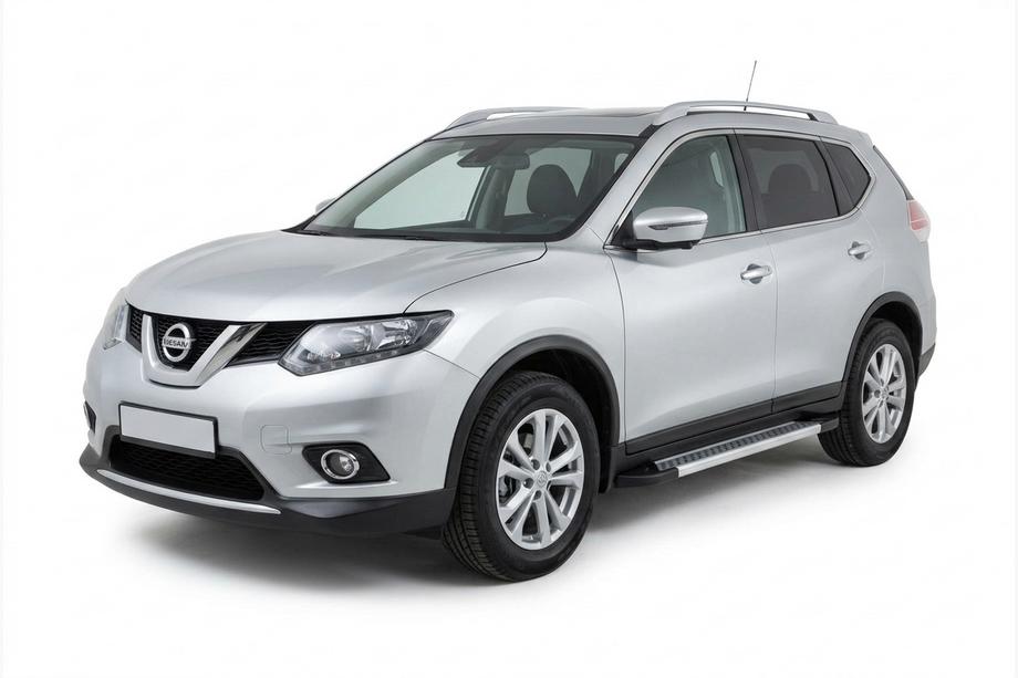 Nissan X-trail T32/Rogue 2014-2021 Seitenschweller New Vision Grey (2 Stk., Aluminium) Image