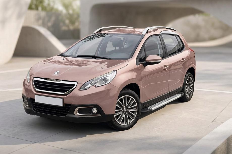 Peugeot 2008 2013-2019 Seitenschweller New Vision Grey (2 Stk., Aluminium) Image