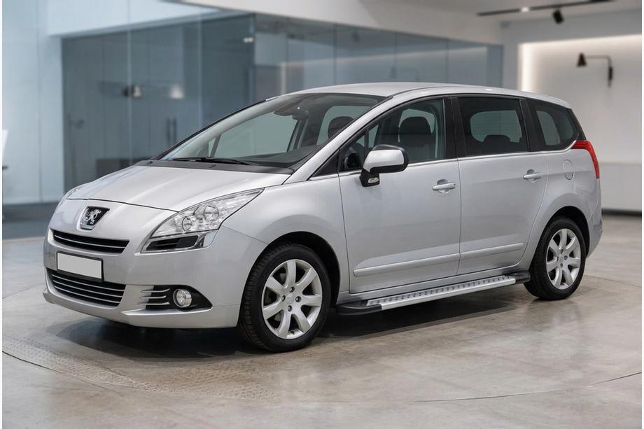Peugeot 5008 2009-2016 Seitenschweller New Vision Grey (2 Stk., Aluminium) Image