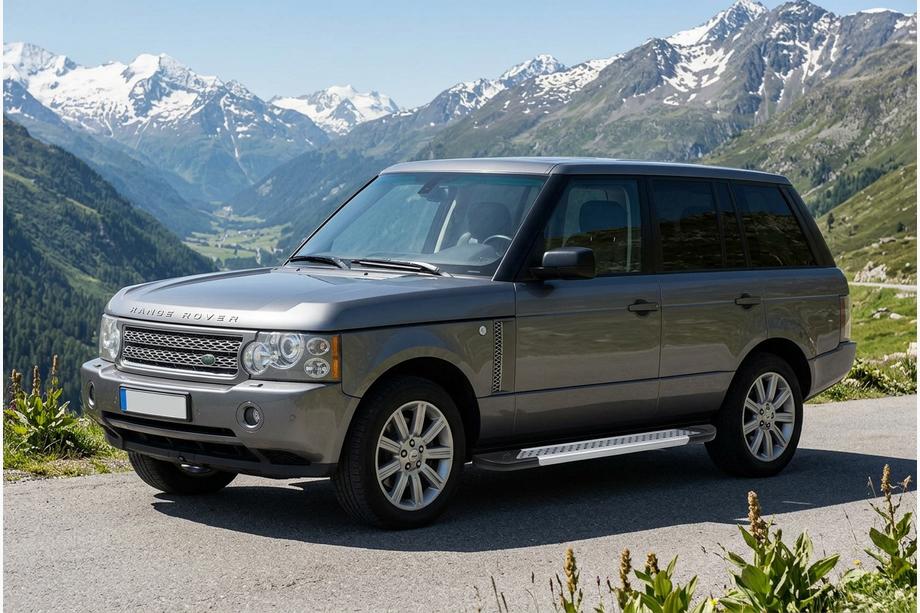 Range Rover III L322 2002-2012 Seitenschweller New Vision Grey (2 Stk., Aluminium) Foto 1