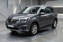 Renault Koleos 2008-2016 Seitenschweller Tayga Black (2 Stk., Aluminium) Foto 1