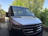 Mercedes Sprinter W907/W910 2018- Chrom Kühlergrill Blenden (breites Modell, 6 Stück) Foto 2