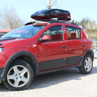 Dacia Sandero 2013-2020 Türleisten (4 Stk, ABS) Foto 2