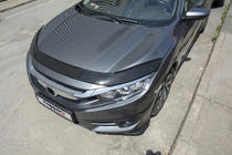 Honda Civic Sedan X 2016-2021 Motorhaubenschutz (EuroCap) Foto 3