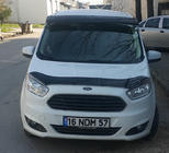 Ford Courier 2014-2023 Sonnenblende Frontscheibe (schwarz glanz, 5mm) Foto 3