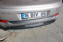 Hyundai Tucson TL 2016-2021 Heckstoßstangenabdeckung EuroCap 2016-2018 (ABS) Foto 15