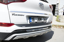 Hyundai Tucson TL 2016-2021 Heckstoßstangenabdeckung EuroCap 2016-2018 (ABS) Foto 7