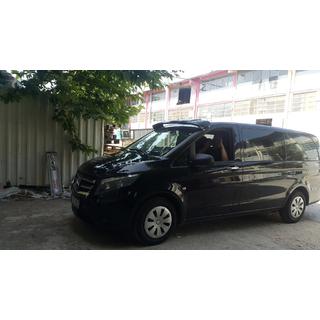 Sonnenblende Frontscheibe (schwarz glanz, 5mm) Mercedes Vito/V-class W447 2014- Foto 3