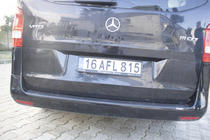 Mercedes Vito/V-class W447 2014- Heckstoßstangenabdeckung EuroCap (ABS) Foto 5