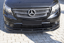 Mercedes Vito/V-class W447 2014- Front Lip Spoiler EuroCap (schwarz) Foto 3