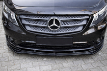 Mercedes Vito/V-class W447 2014- Front Lip Spoiler EuroCap (schwarz) Foto 1