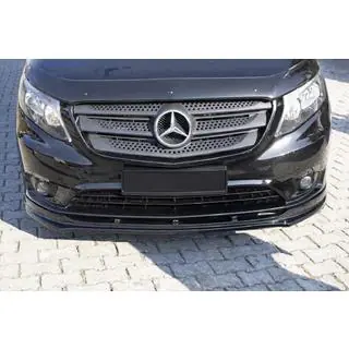 Front Lip Spoiler EuroCap (schwarz) Mercedes Vito/V-class W447 2014- Foto 3