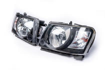 Nissan Patrol Y61 1997-2011 Frontscheinwerfer Safari Black (2004-2008, 2Stk) Foto 3