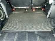 Mitsubishi Outlander 2006-2012 Kofferraummatte (EVA, Schwarz) 7-Sitzer Foto 7