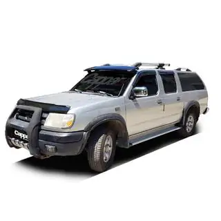 Sonnenblende Frontscheibe (schwarz glanz, 5mm) Nissan NP300 1999-2015 Foto 2