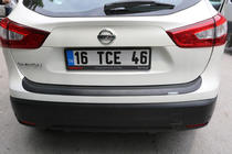 Nissan Qashqai 2014-2021 Heckstoßstangenabdeckung EuroCap (2014-2017, ABS) Foto 5