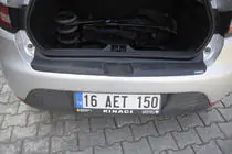 Renault Clio IV 2012-2019 Heckstoßstangenabdeckung EuroCap (ABS) Foto 4