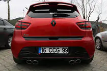 Renault Clio IV 2012-2019 Heckstoßstangenabdeckung EuroCap (ABS) Foto 6